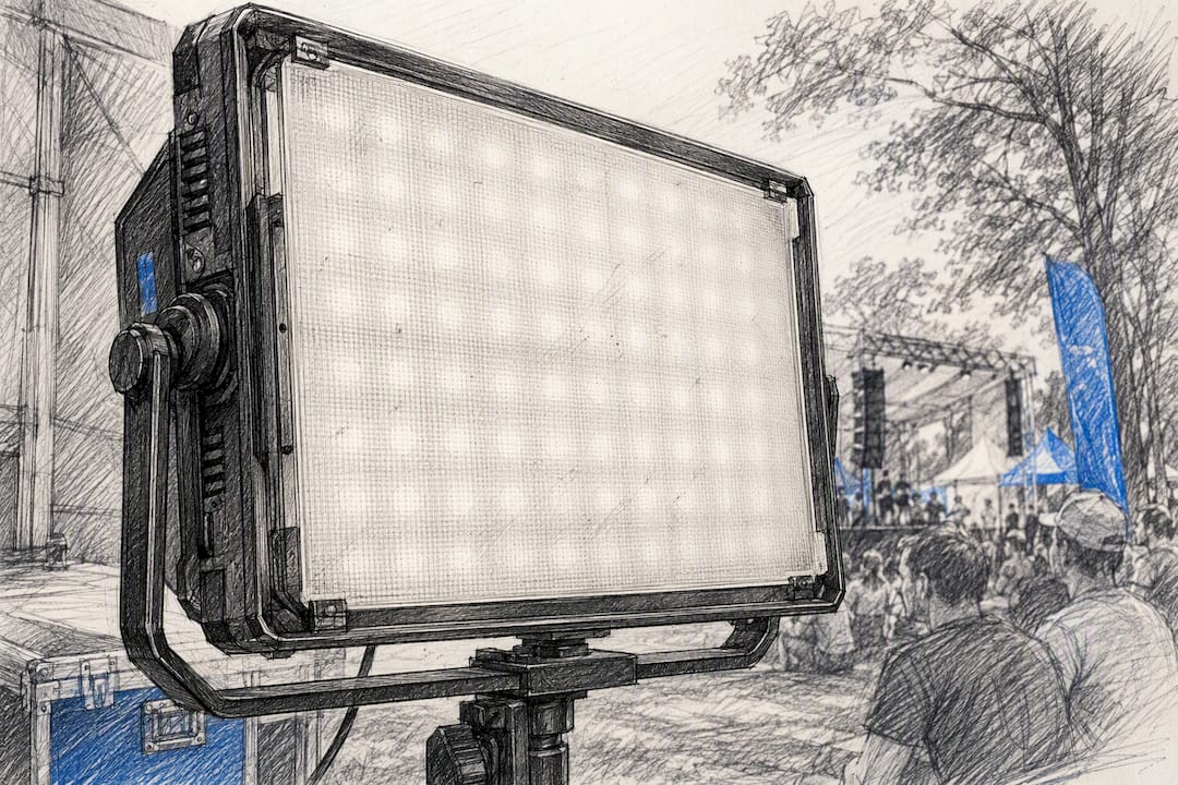 LED-paneel hajuti tekstuuriga detailvaates